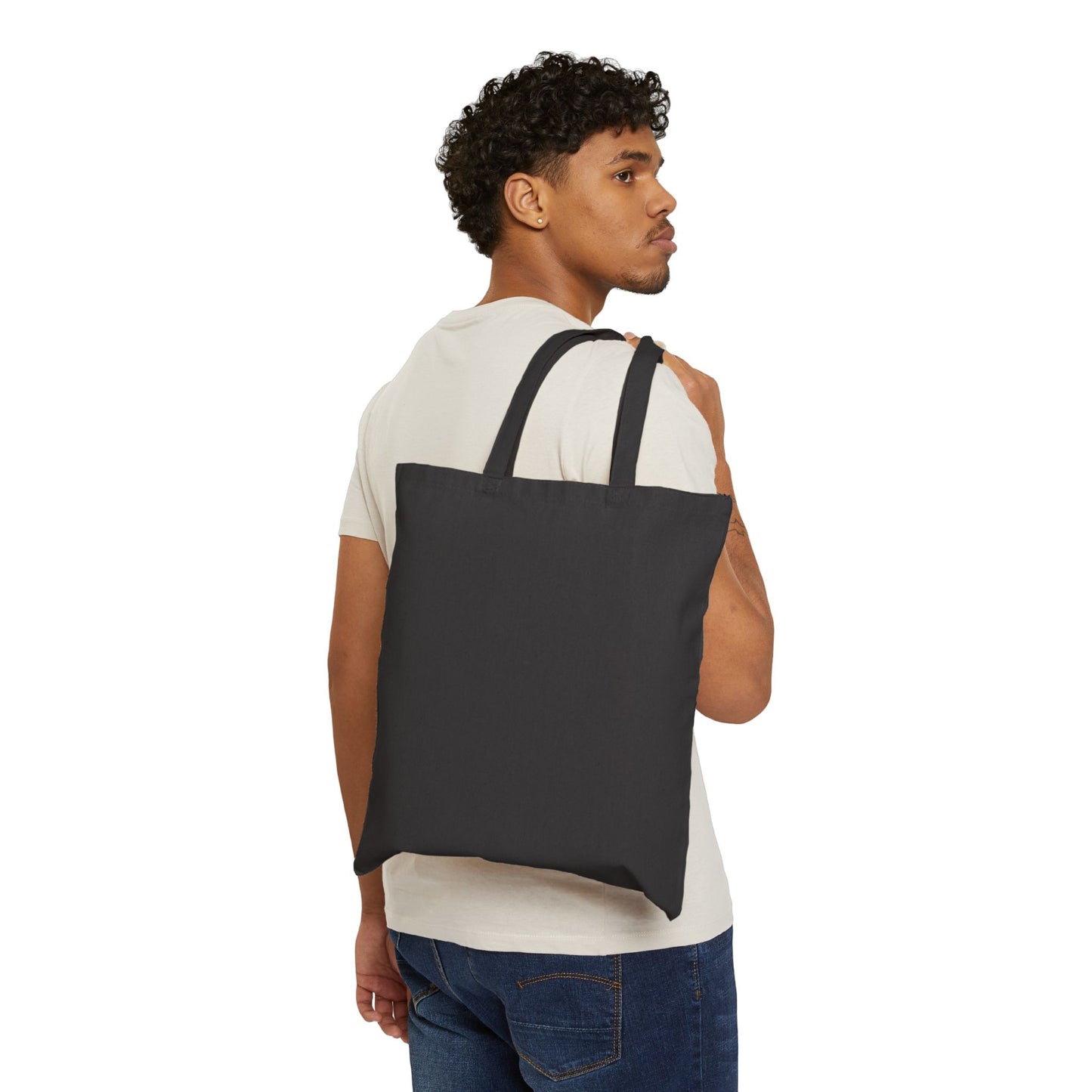 More than a Conqueror Canvas Tote