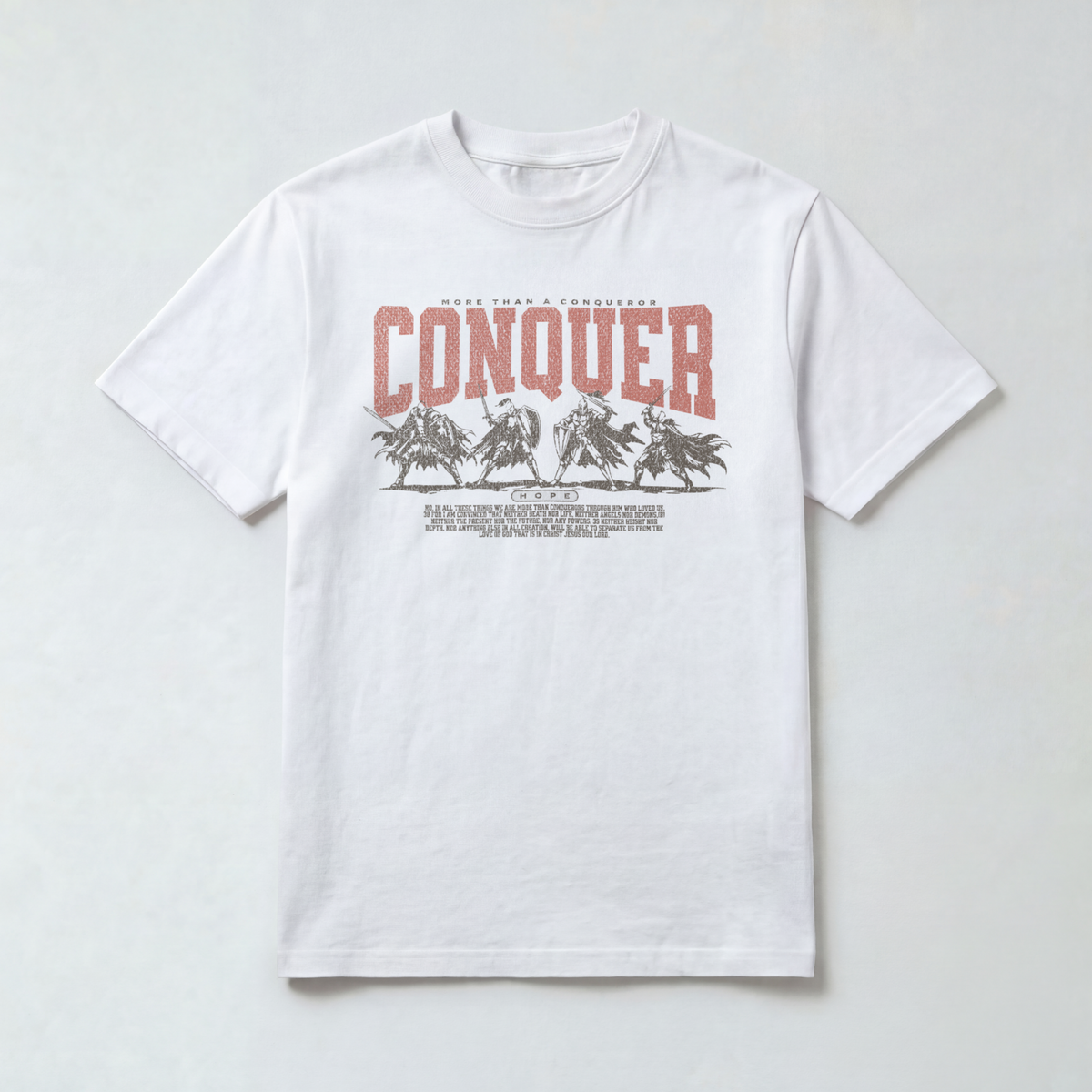 More than a Conqueror T-Shirt White